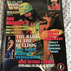 A vintage Wrestling magazine  December 1994